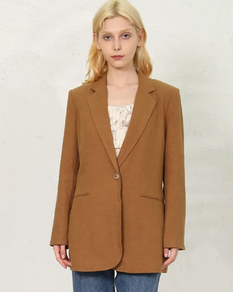 100% Pure Ramie Female Jackets