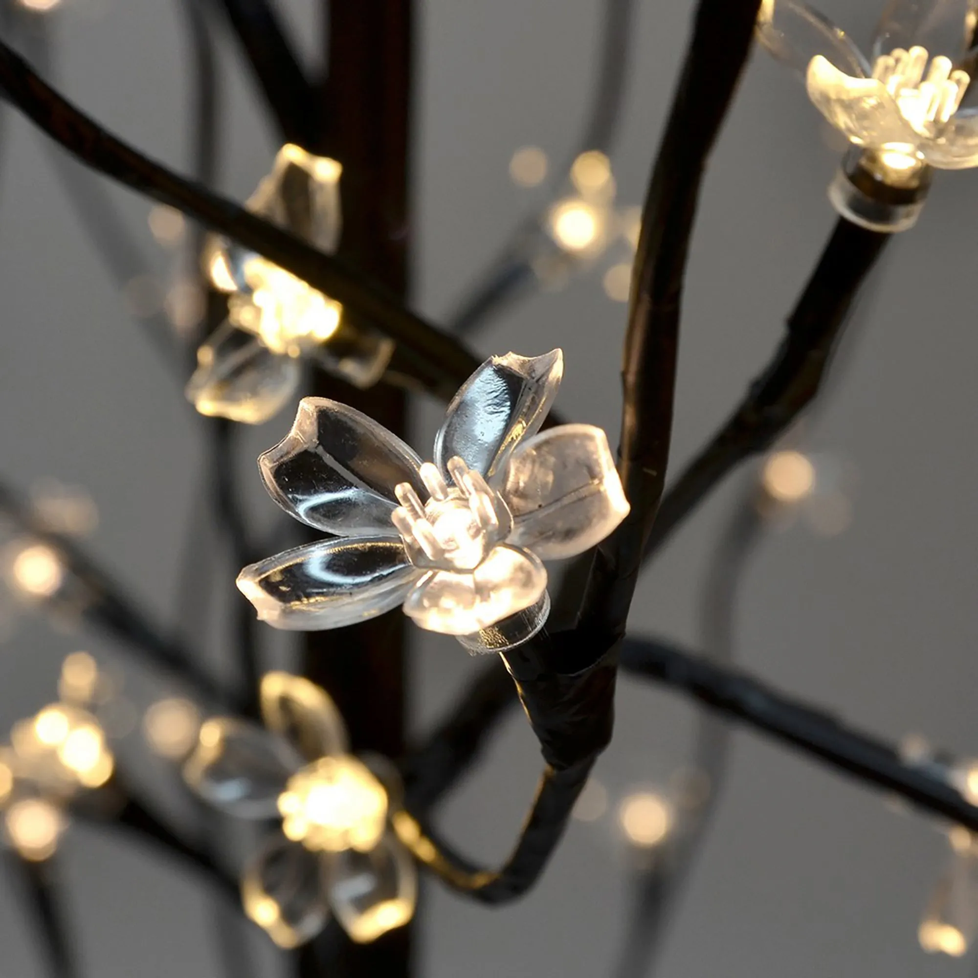 2' Lighted Cherry Blossom Tree (Warm White)