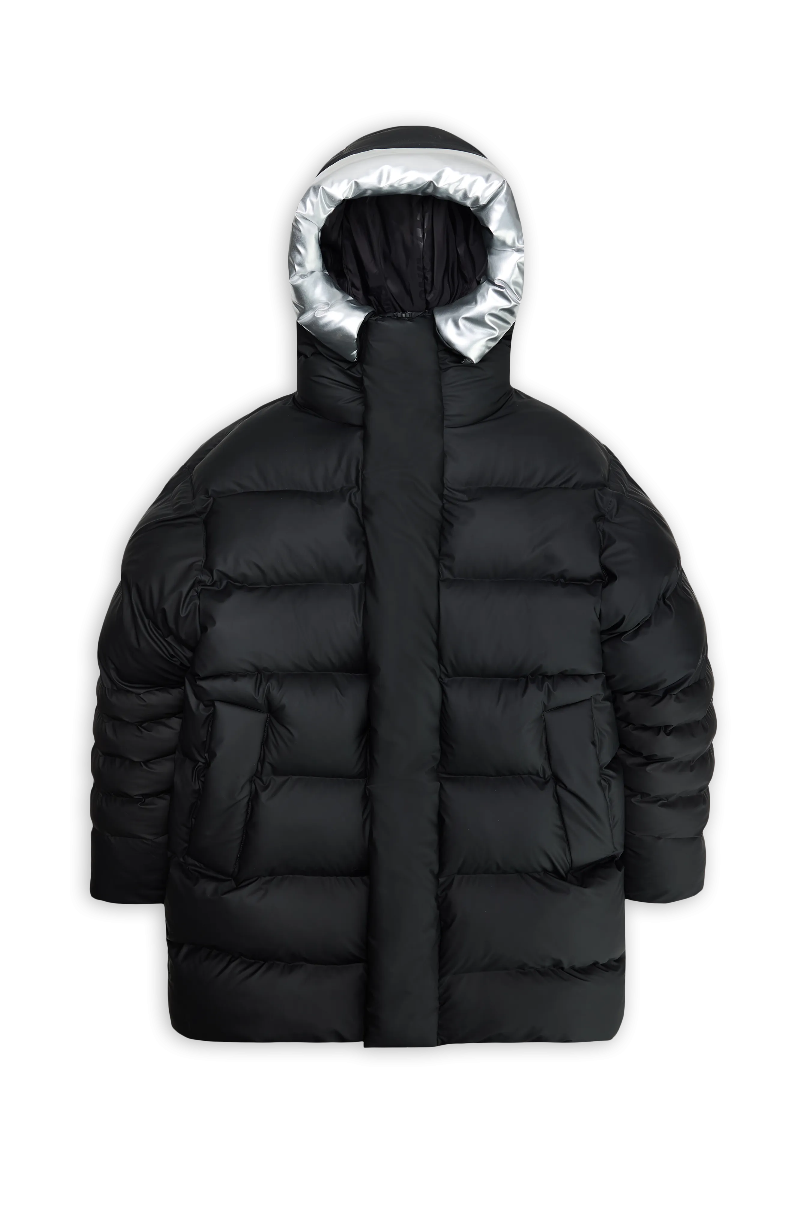 Alta Vision Long Puffer Jacket - Black