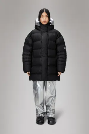 Alta Vision Long Puffer Jacket - Black