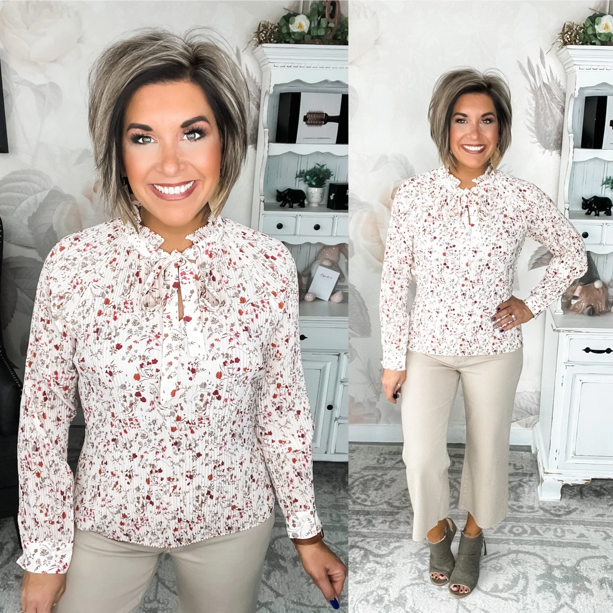 As You Are Floral Blouse