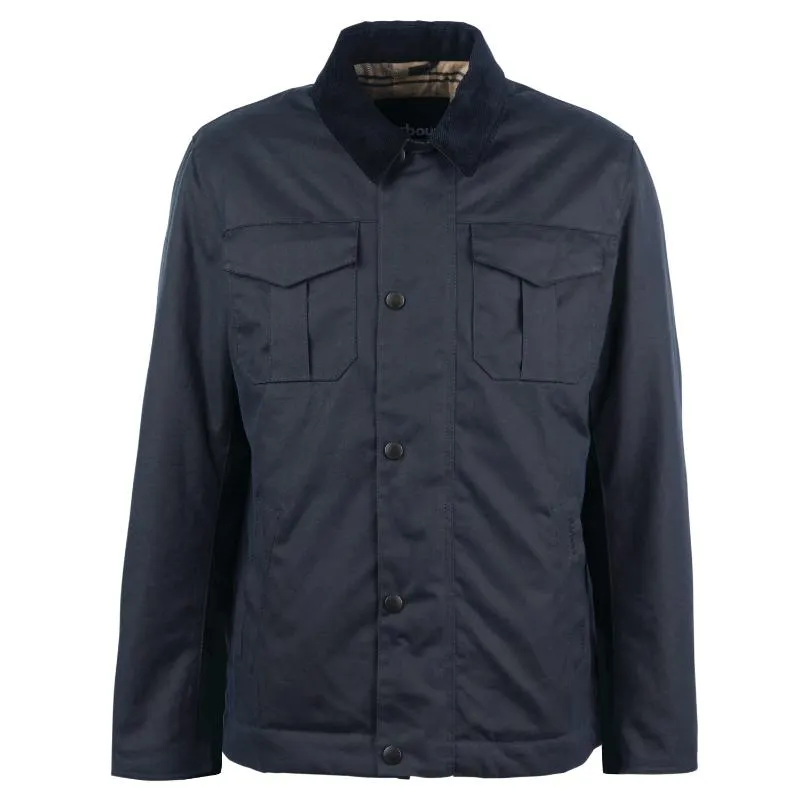 Barbour Spen Mens Wax Jacket - Navy