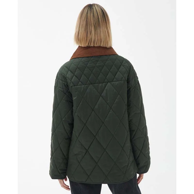 Barbour Woodhall Ladies Quilt Jacket - Sage/Ancient