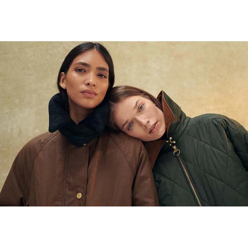 Barbour Woodhall Ladies Quilt Jacket - Sage/Ancient