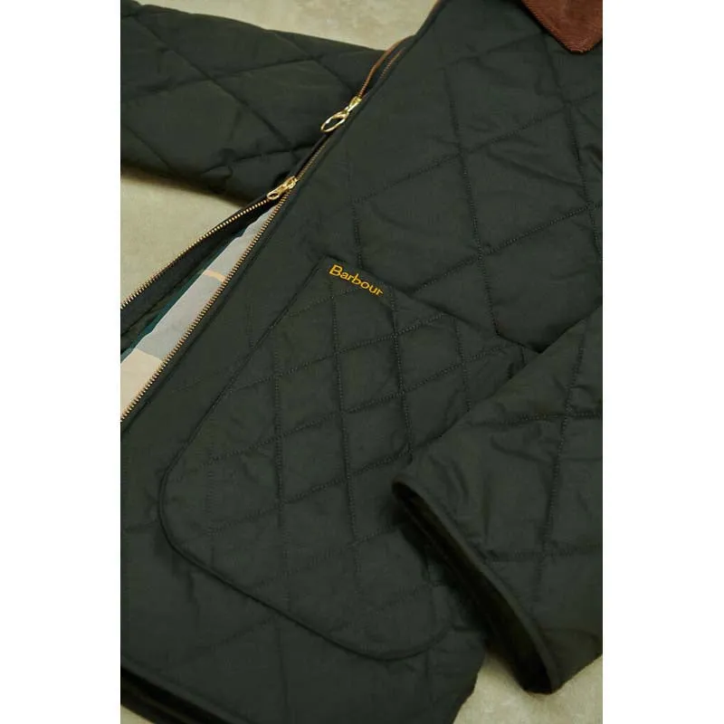 Barbour Woodhall Ladies Quilt Jacket - Sage/Ancient