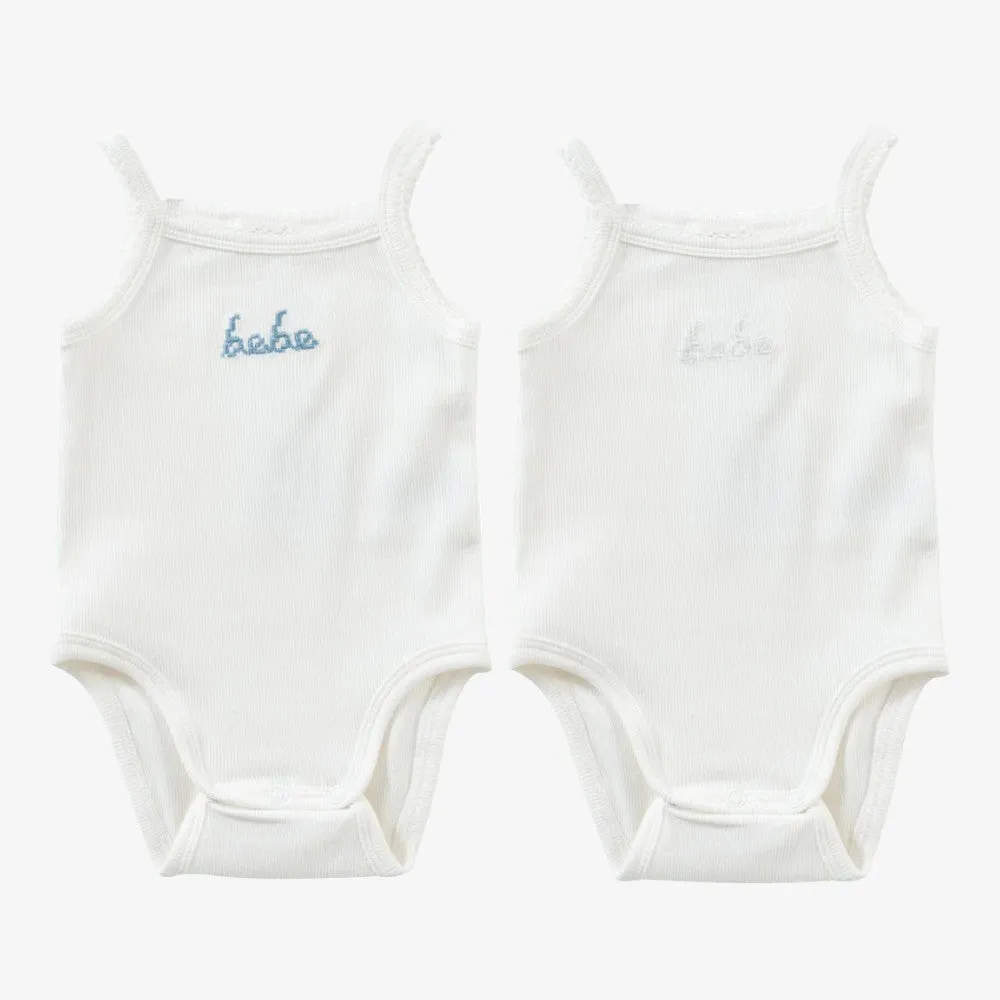 Bebe Onesie 2 Pack - Blue