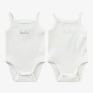 Bebe Onesie 2 Pack - Pink