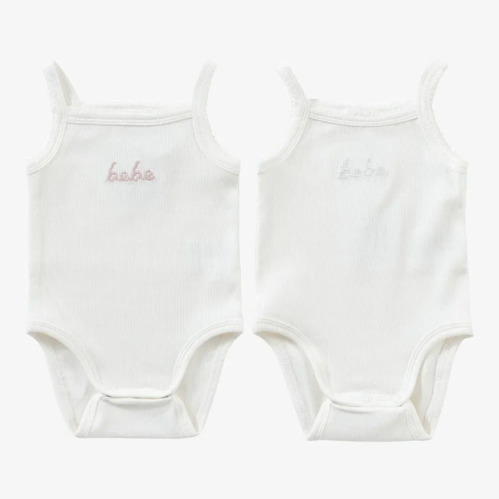 Bebe Onesie 2 Pack - Pink