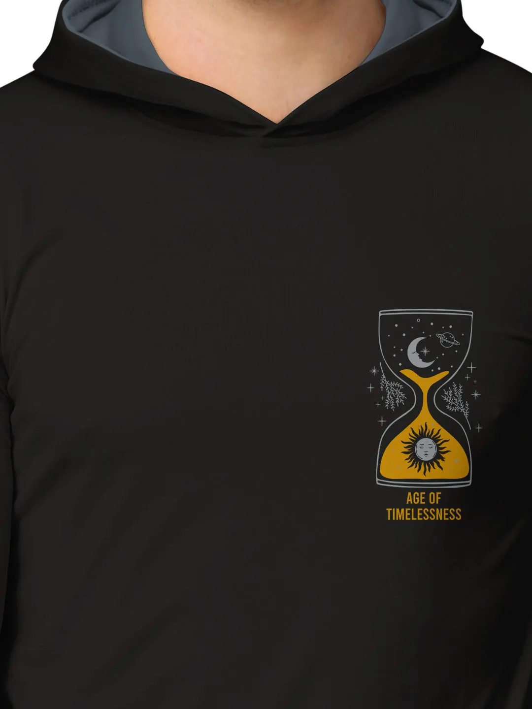 Bullmer Mens Loop Knit Hooded T Shirt by Hellcat