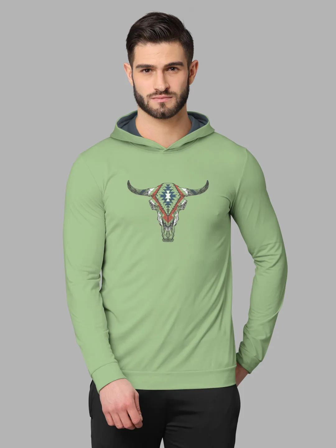 Bullmer Mens Loopknit Hooded T Shirt By Hellcat Pack of 2