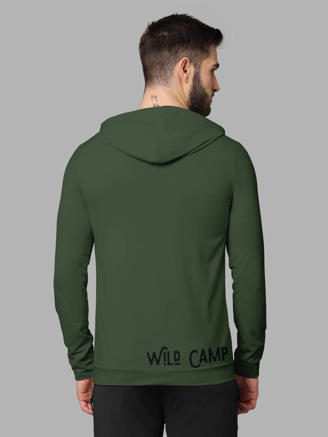 Bullmer Mens Loopknit Hooded T Shirt By Hellcat Pack of 2