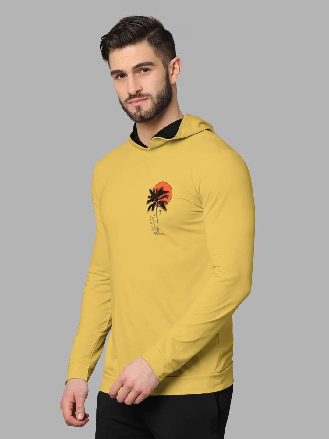 Bullmer Mens Loopknit Hooded T Shirt By Hellcat Pack of 2