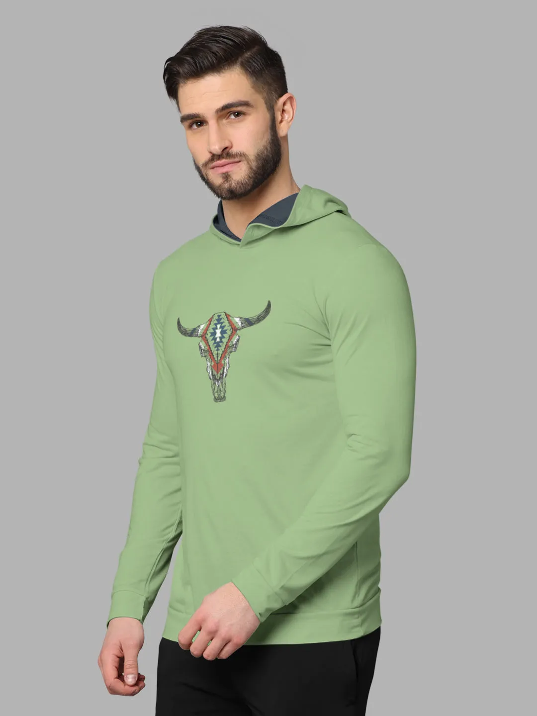 Bullmer Mens Loopknit Hooded T Shirt By Hellcat Pack of 2