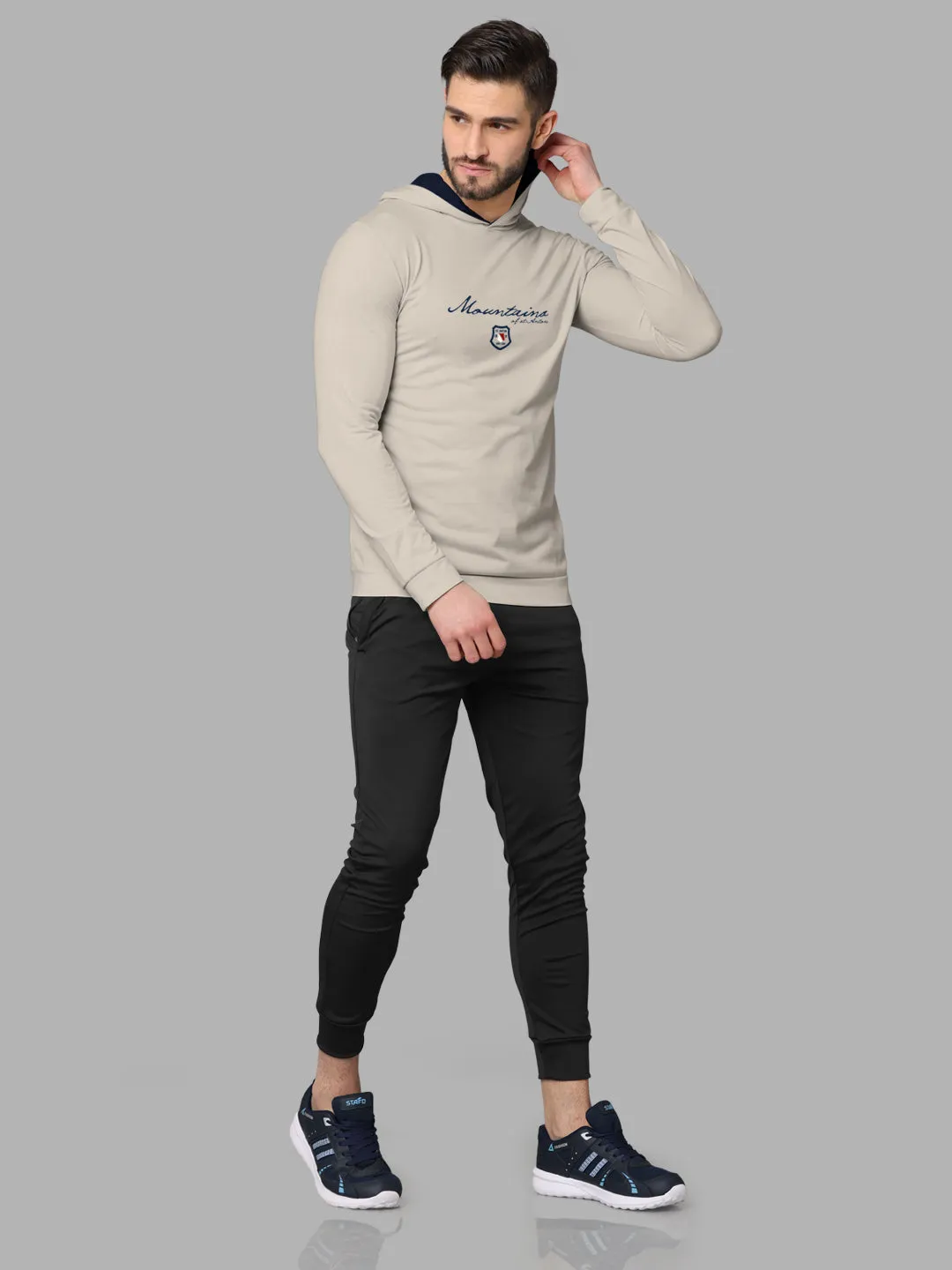 Bullmer Mens Loopknit Hooded T Shirt By Hellcat Pack of 2