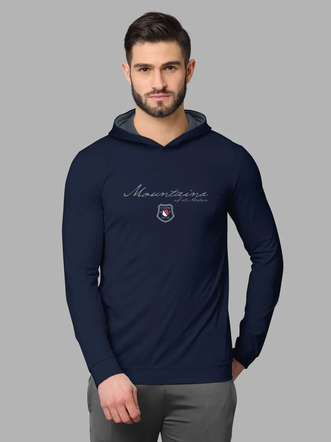 Bullmer Mens Loopknit Hooded T Shirt By Hellcat Pack of 2