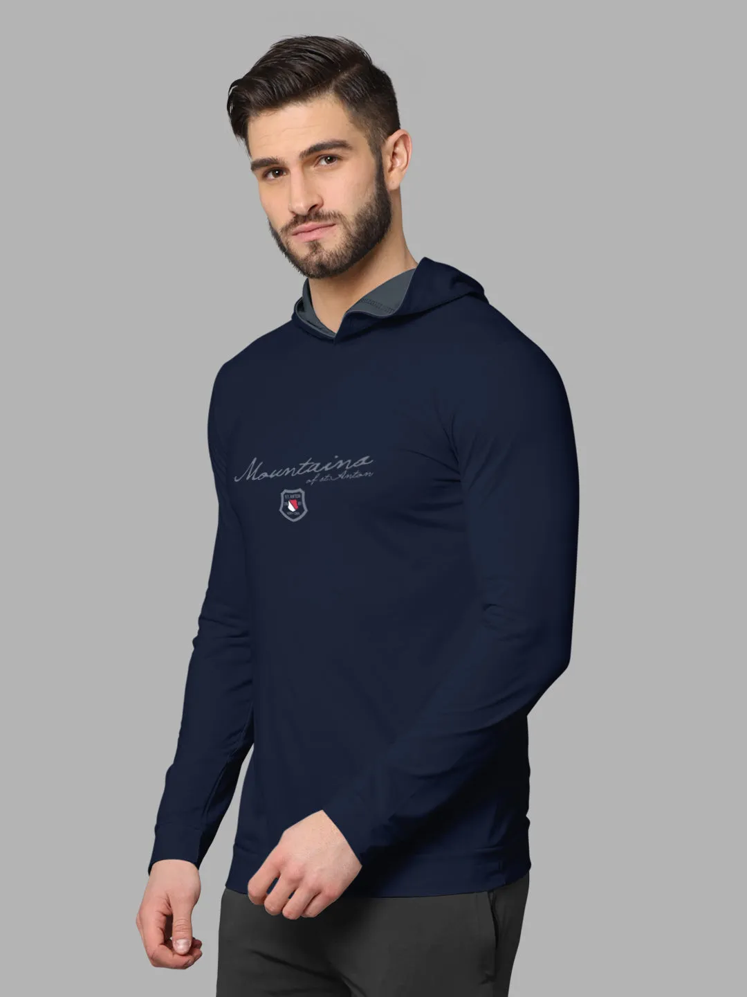Bullmer Mens Loopknit Hooded T Shirt By Hellcat Pack of 2