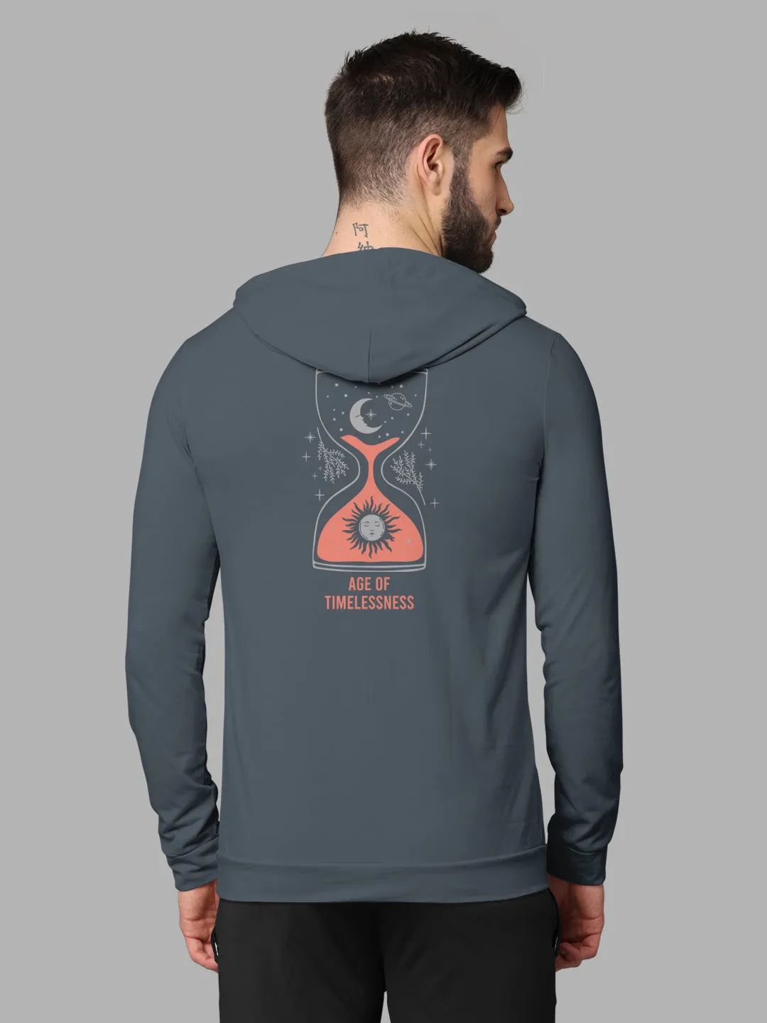 Bullmer Mens Loopknit Hooded T Shirt By Hellcat Pack of 2