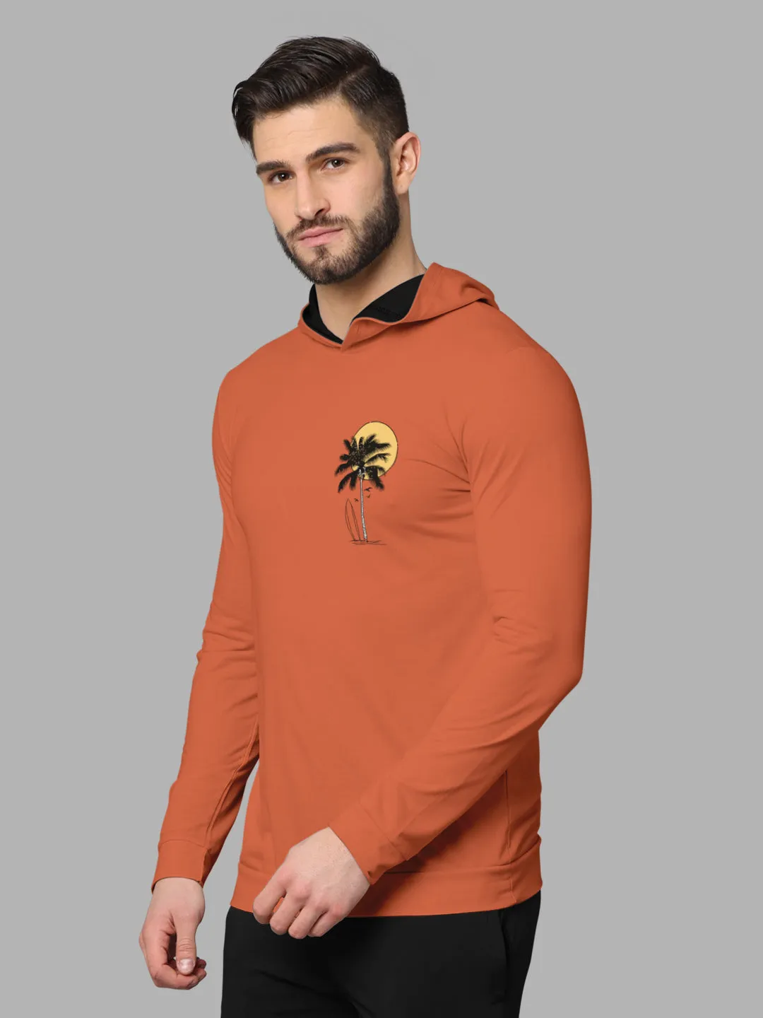 Bullmer Mens Loopknit Hooded T Shirt By Hellcat Pack of 2