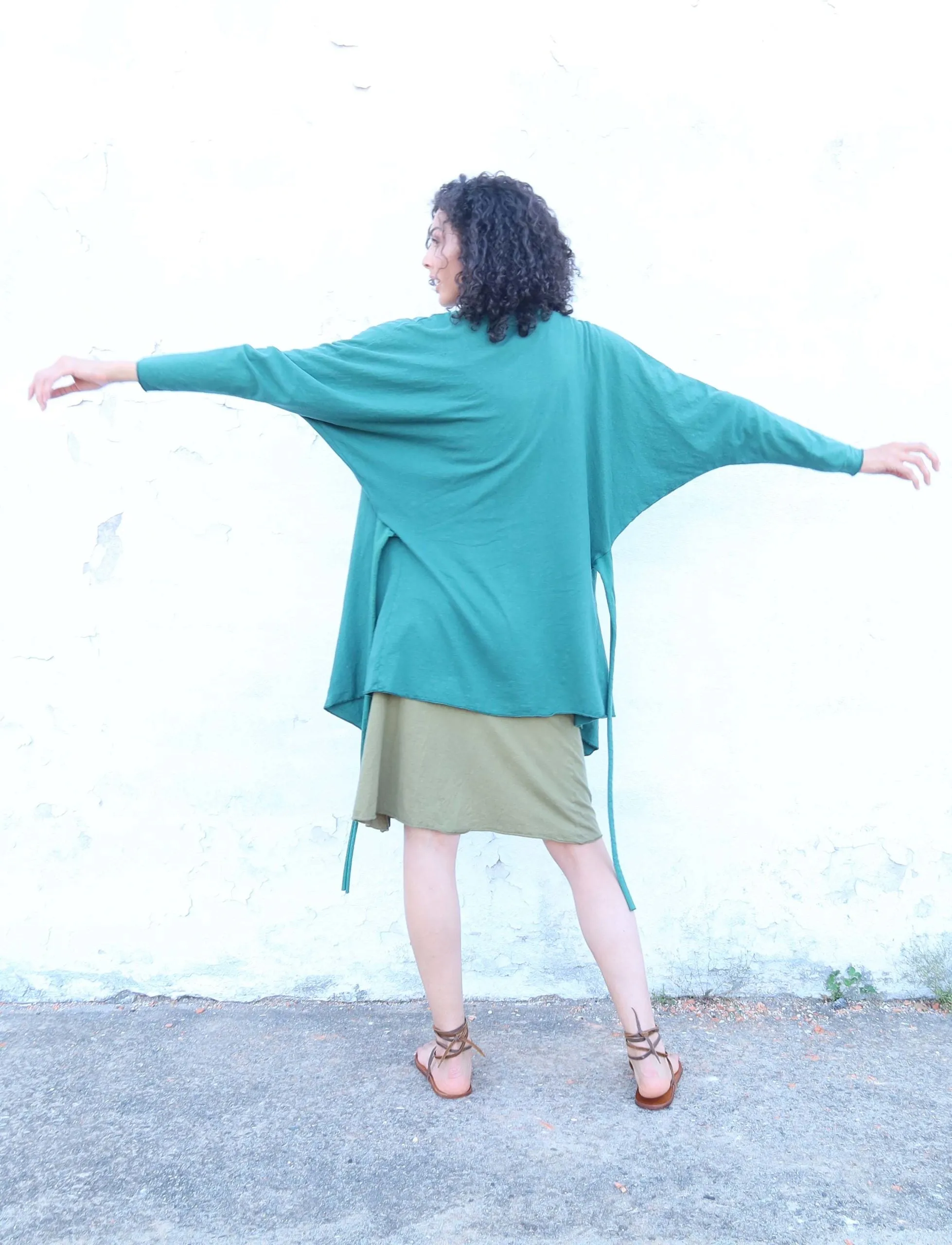 Butterfly Belted Tunic Jacket