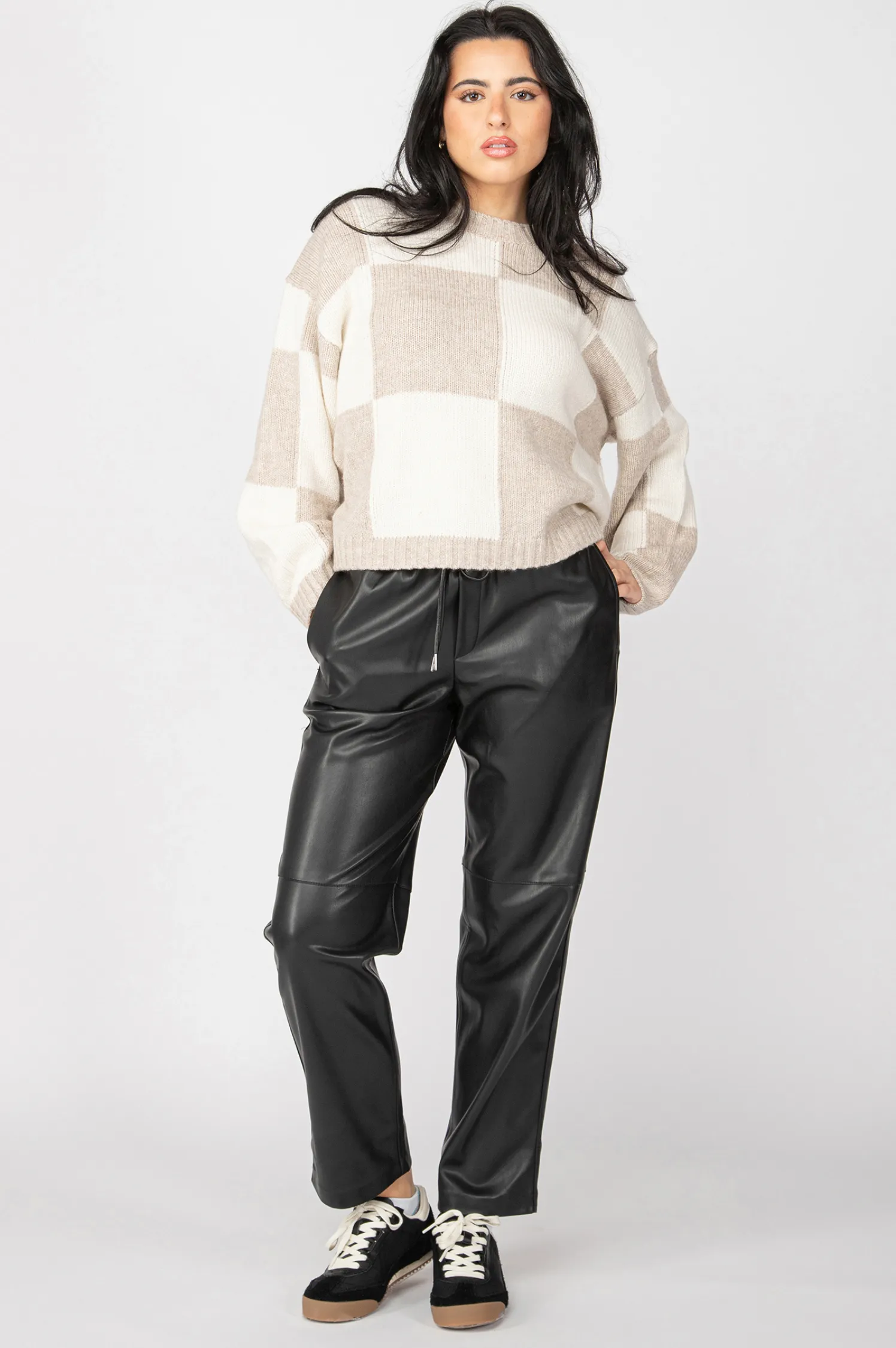 Ciara Checkered Sweater
