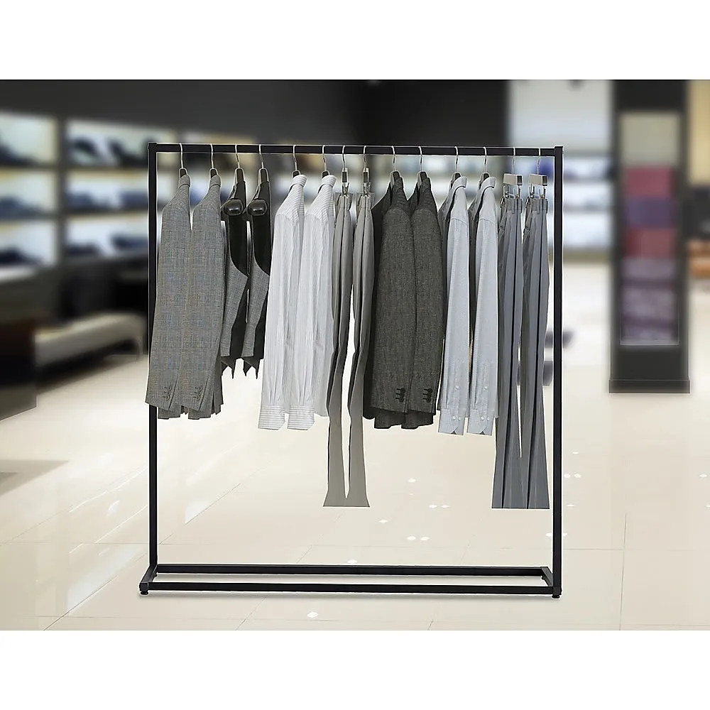 Clothing Garment Rack Commercial Retail Shop - Black