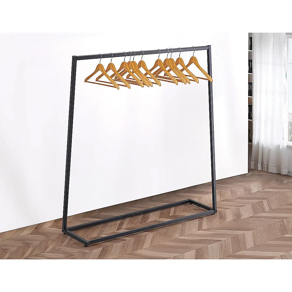 Clothing Garment Rack Commercial Retail Shop - Black