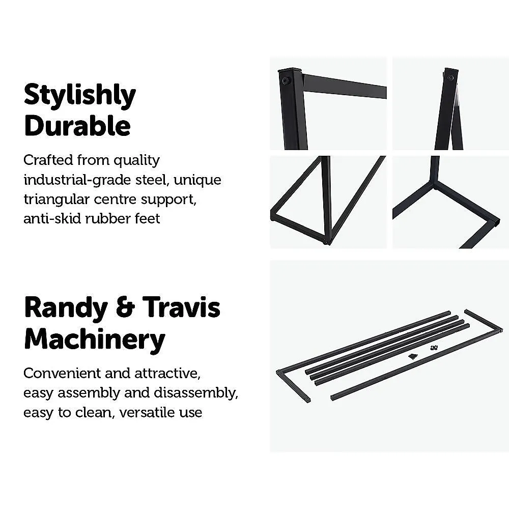 Clothing Garment Rack Commercial Retail Shop - Black