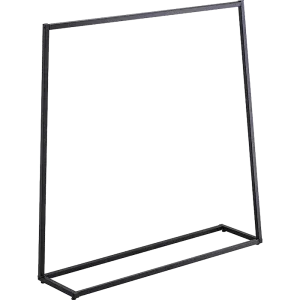 Clothing Garment Rack Commercial Retail Shop - Black