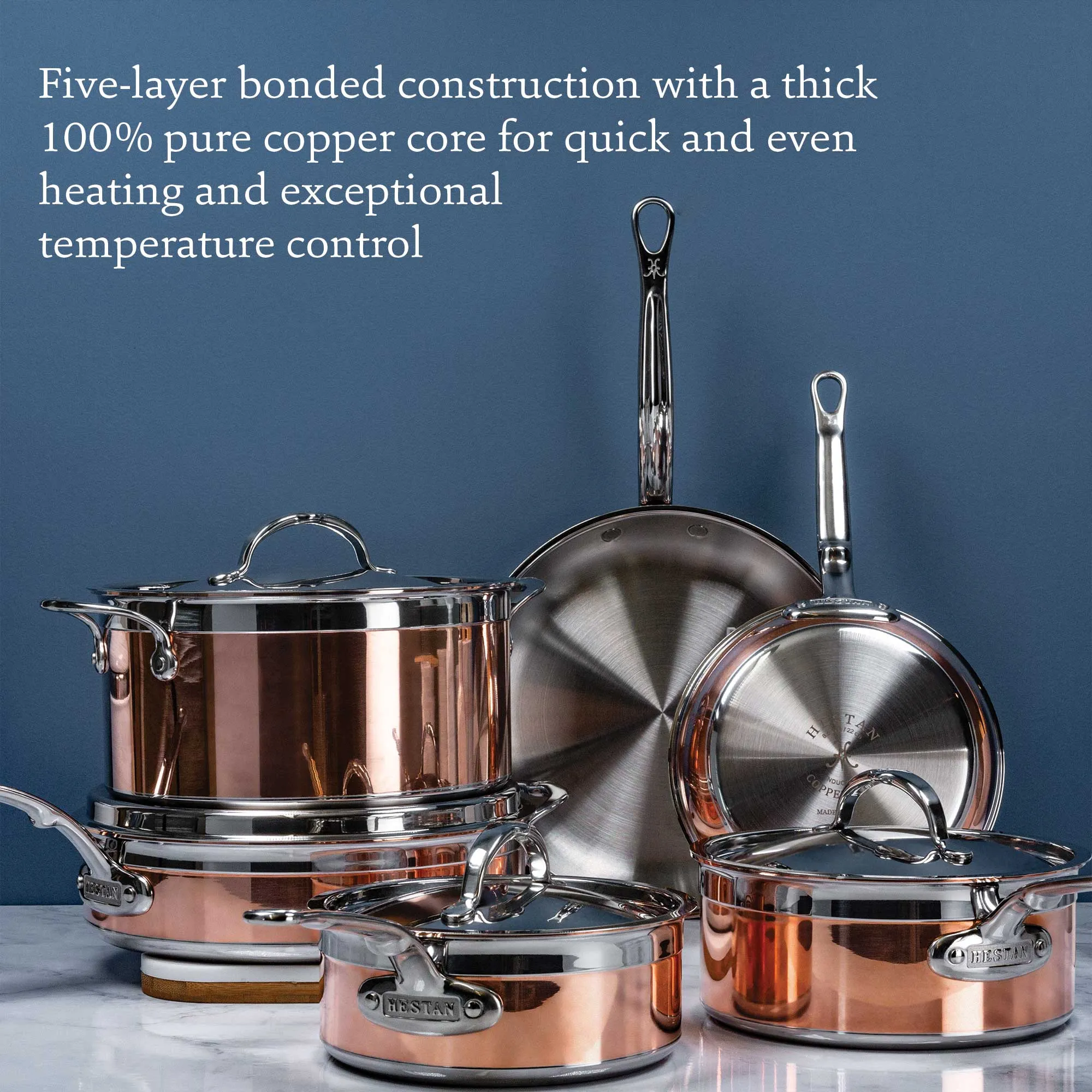 Copper Induction Ultimate Set, 10-Piece