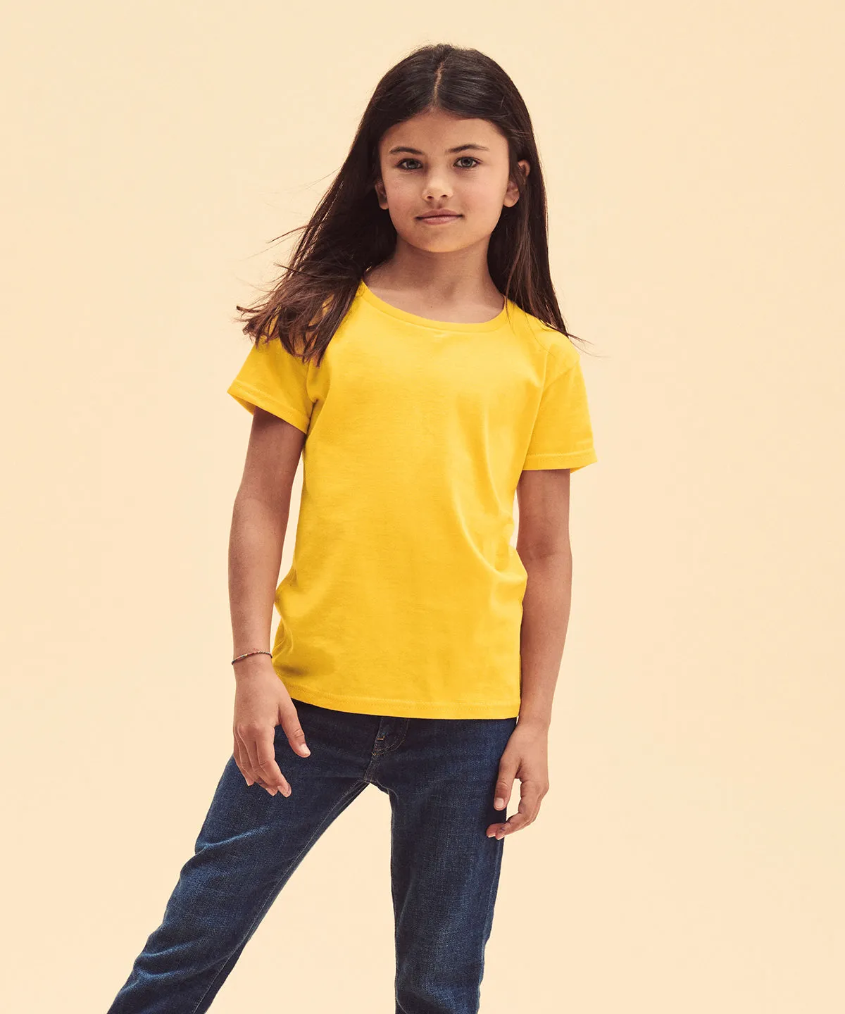 Dark Heather Grey - Girls iconic T