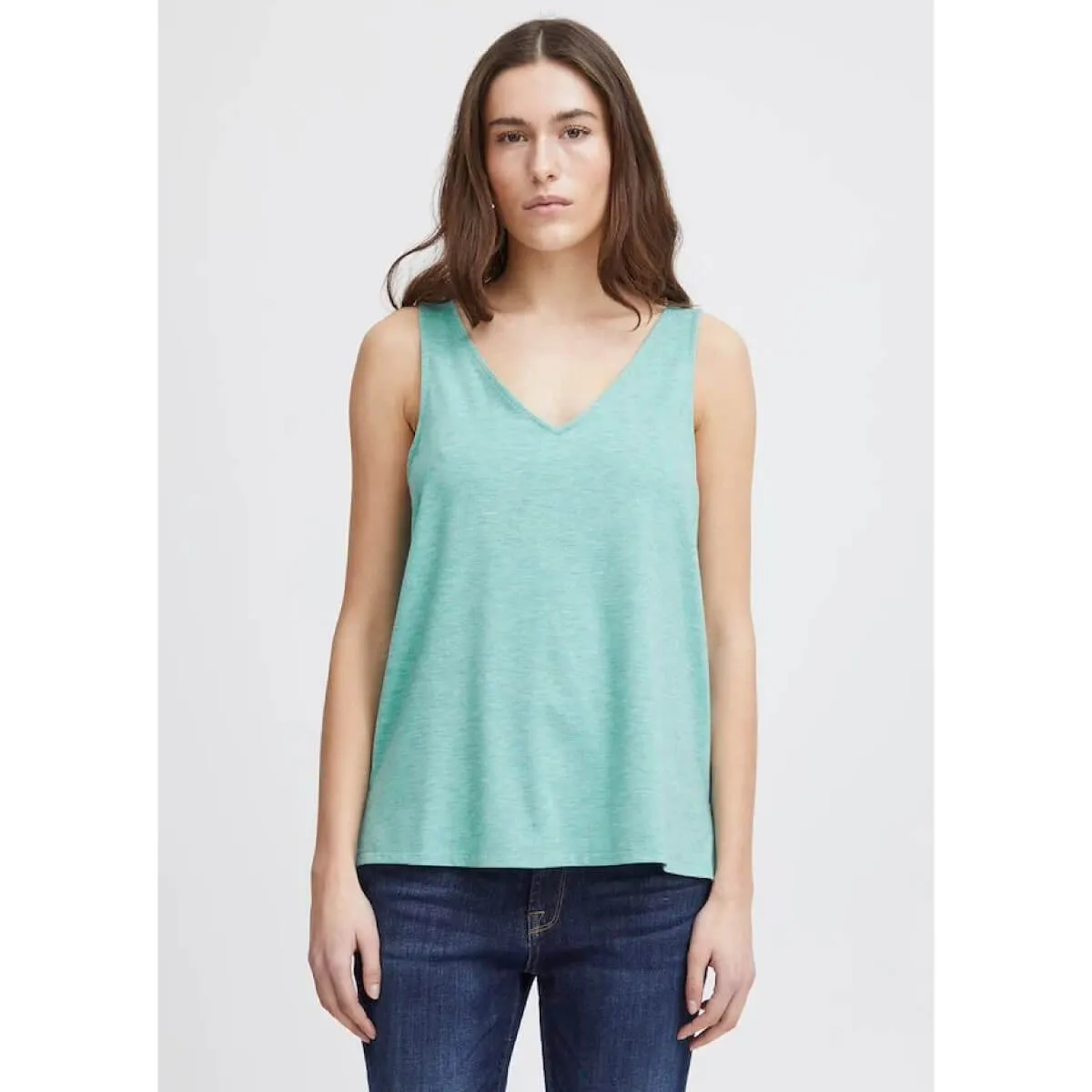 Deep V Tank Top