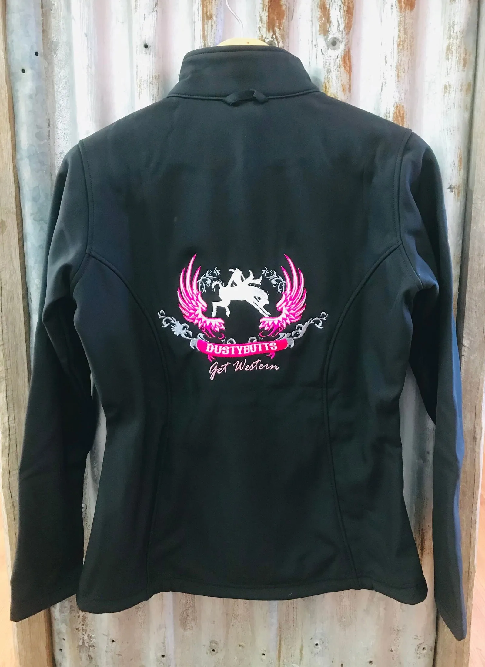 Dustybutts Softshell Jackets // Black