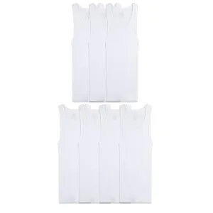 Fruit of the Loom Boys’ Eversoft Cotton Undershirts, 7 Pack