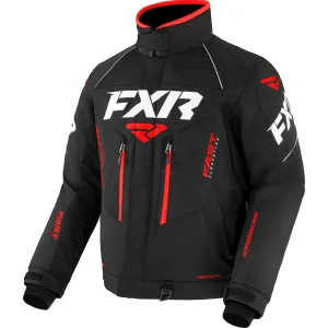 FXR Adrenaline Snowmobile Jacket Black/Charcoal/Red