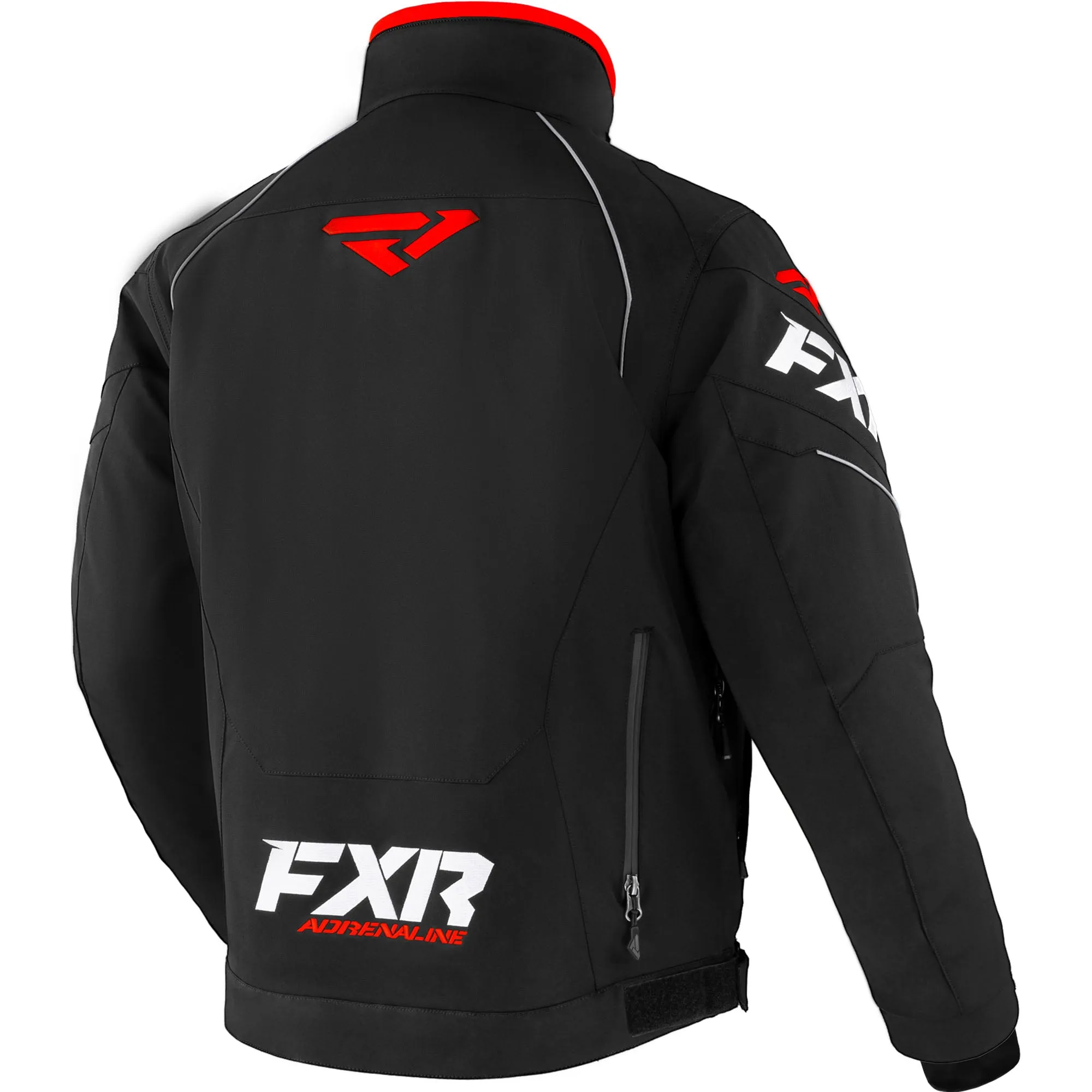 FXR Adrenaline Snowmobile Jacket Black/Charcoal/Red