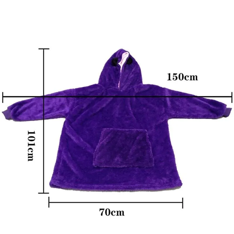 Hooded Wearable Blanket  For Kids