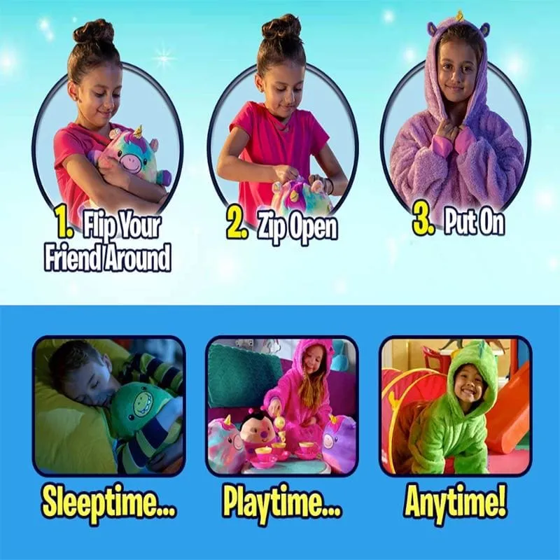 Hooded Wearable Blanket  For Kids
