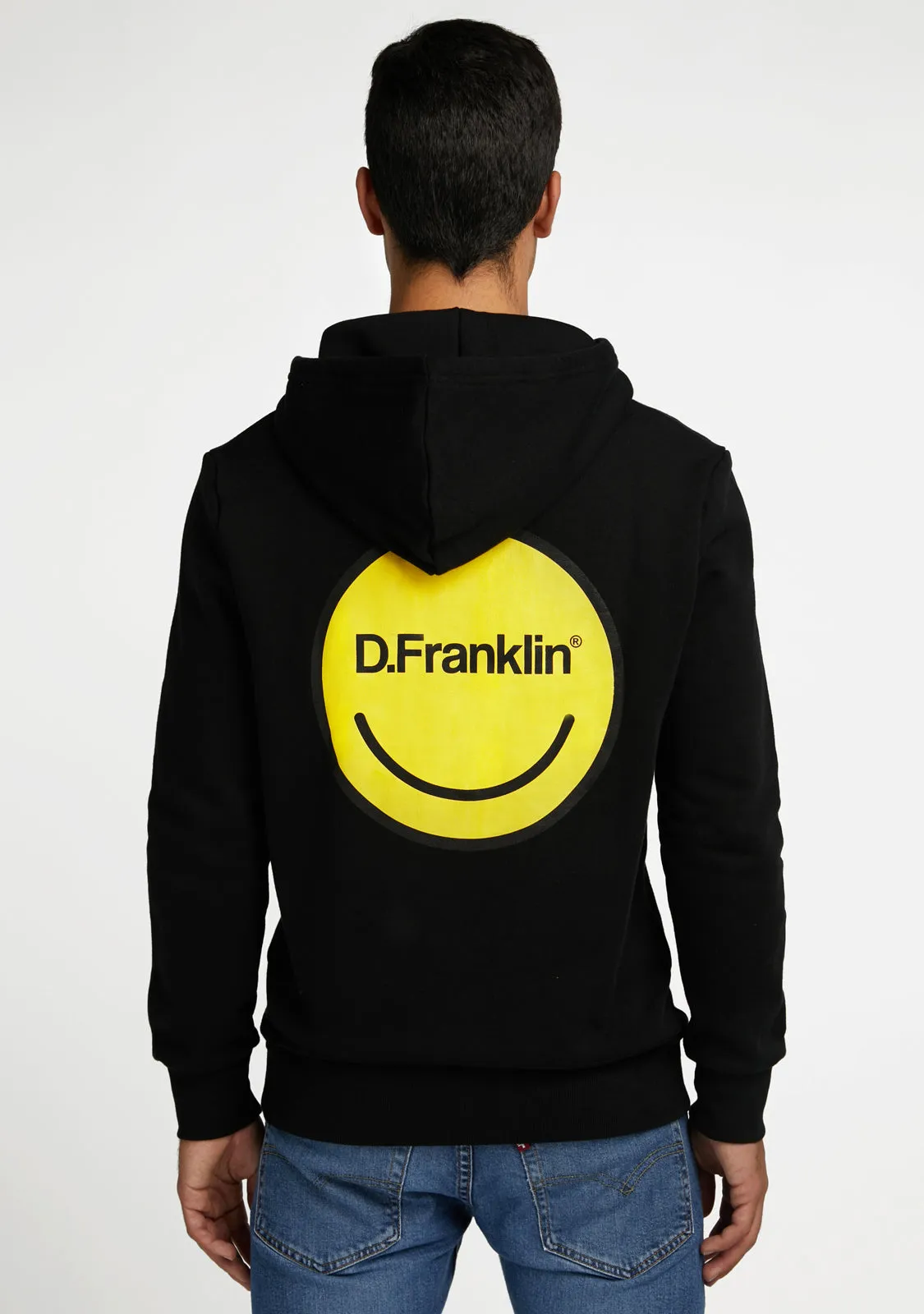 Hoodie Smiley Black