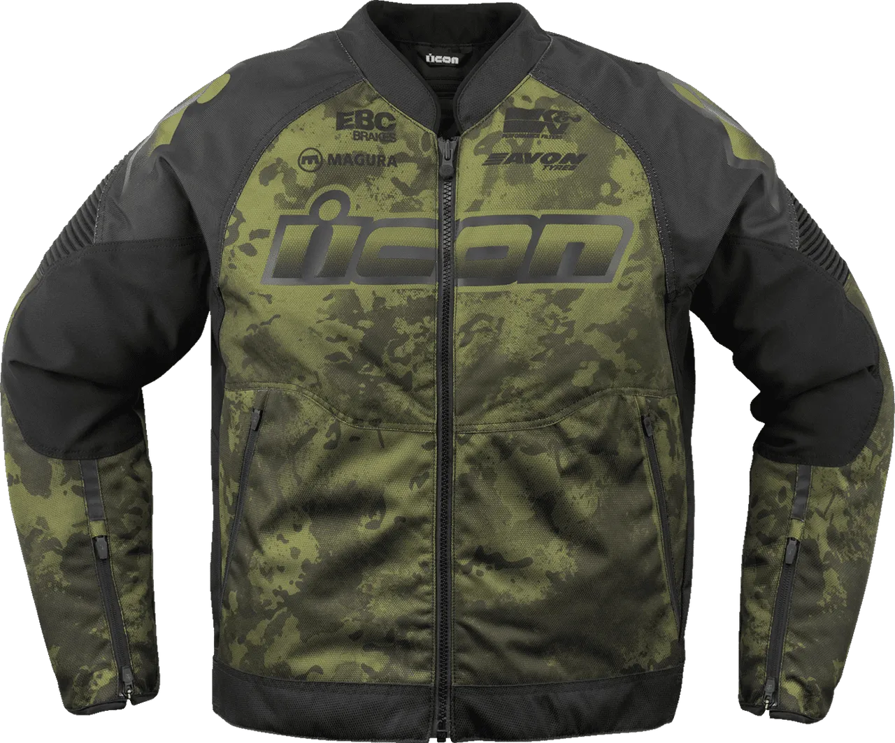 Icon Men's Overlord 3 CE Magnacross Motorcycle Jacket