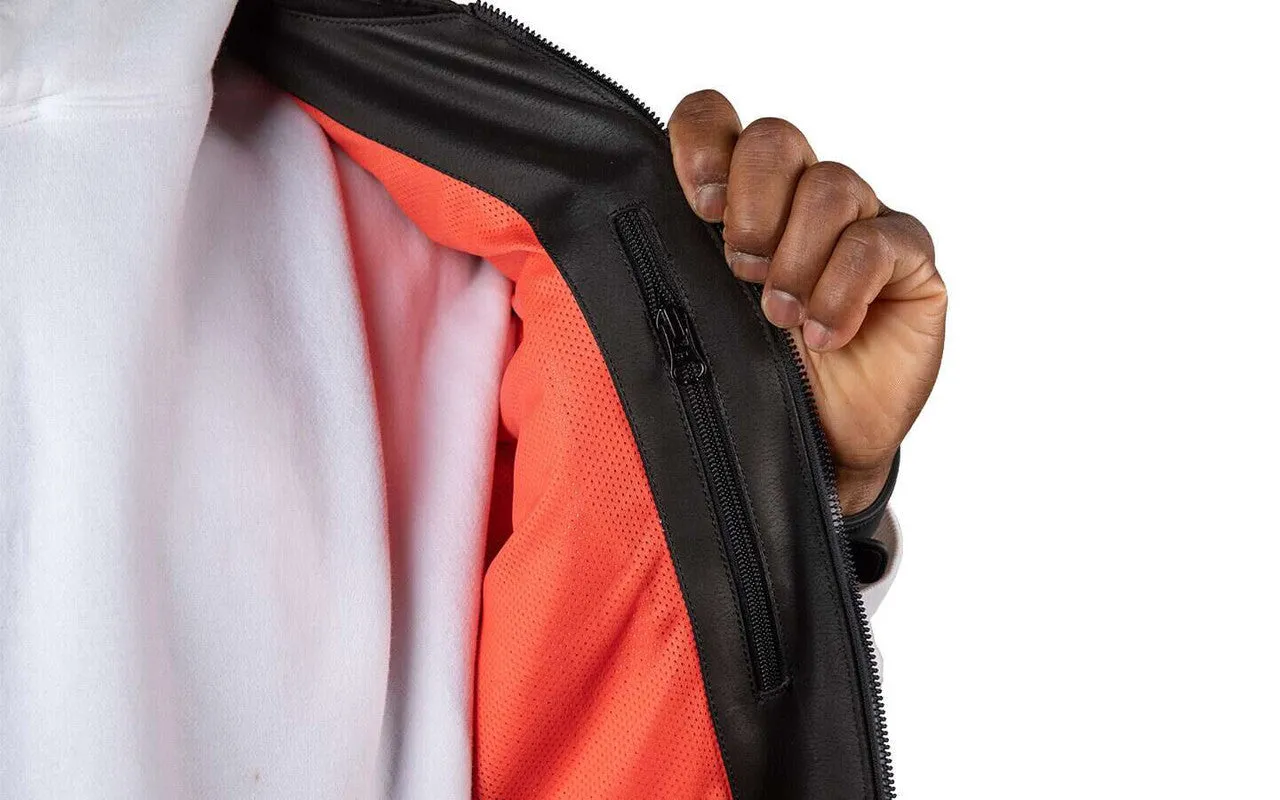 Icon Men's Short Track Textile Motorcycle Jacket