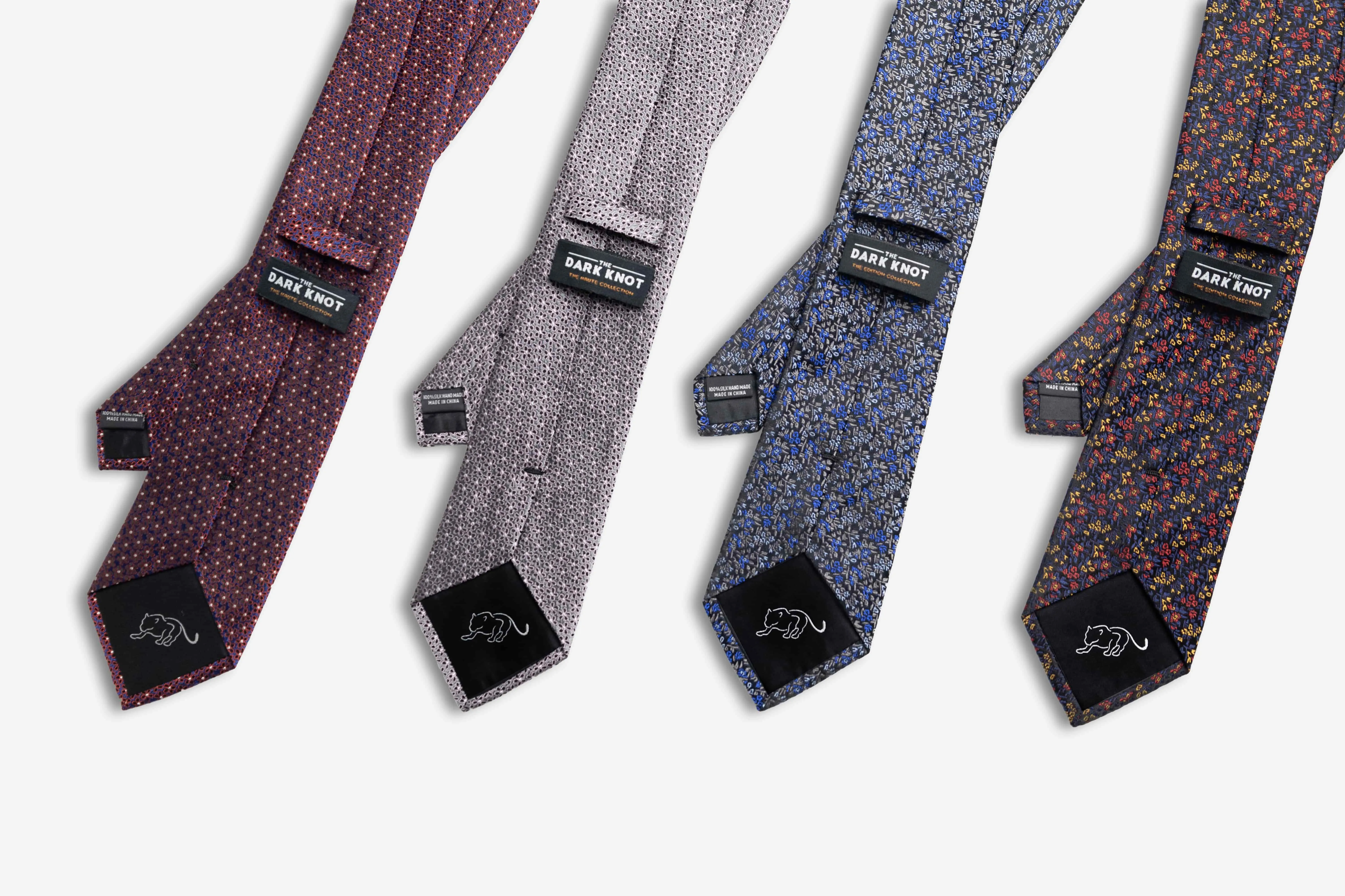 Ithaca Floral Silk Tie, Black / Blue / Gold