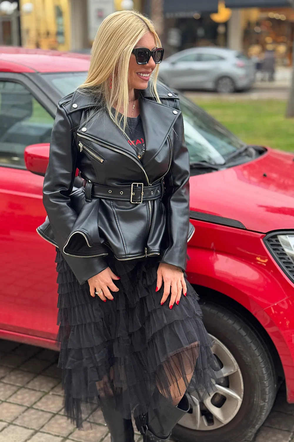 JACKET LEATHERETTE ME ΒΟΛΑΝ