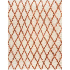 Kenya Ivory/Terracotta Area Rug