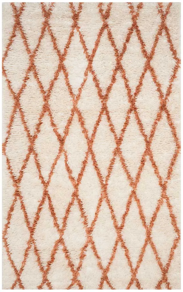 Kenya Ivory/Terracotta Area Rug