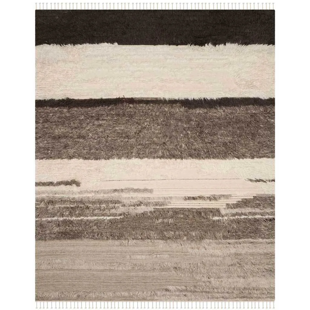 Kenya Layer Ivory/Gray Area Rug
