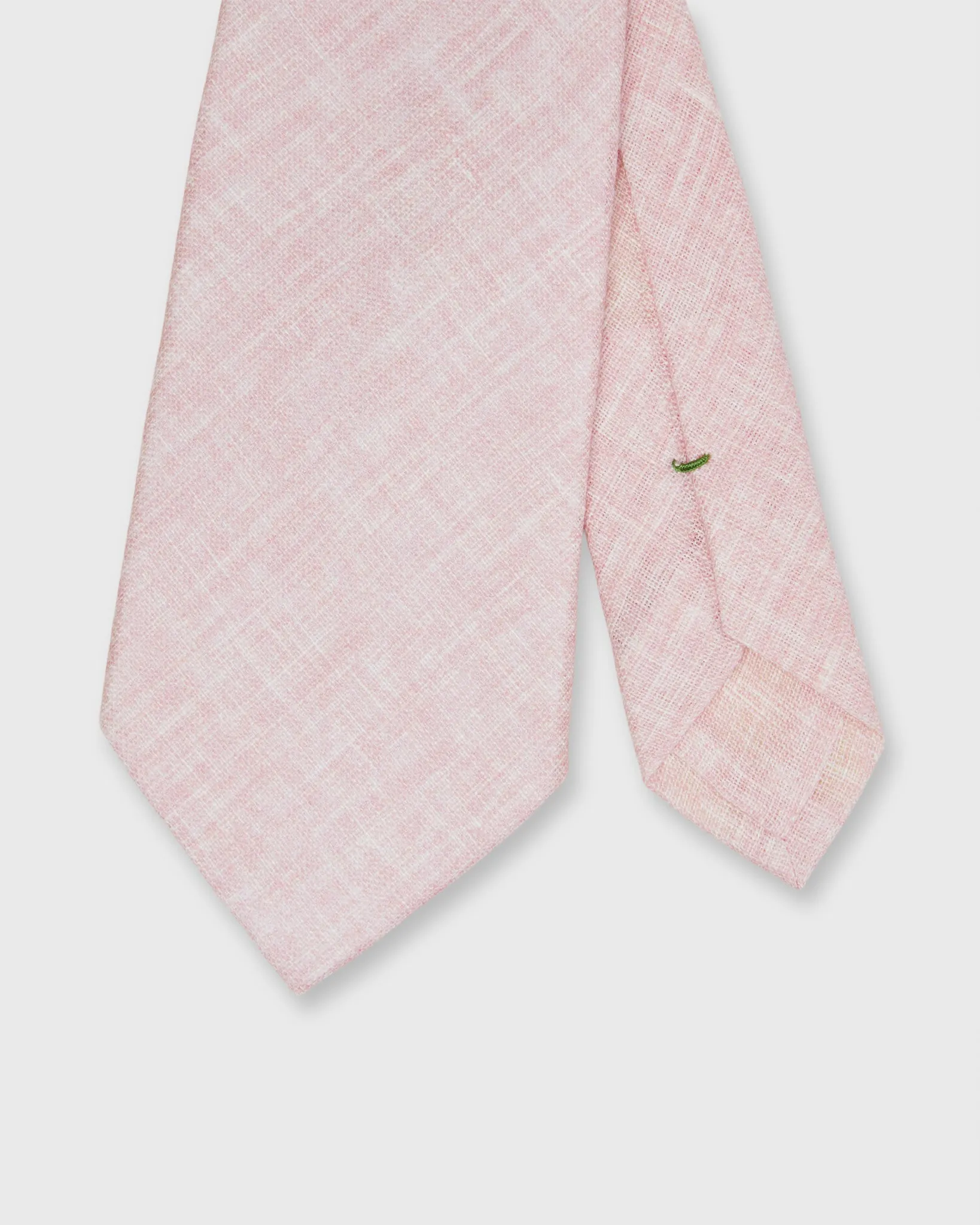 Linen Woven Tie in Pink