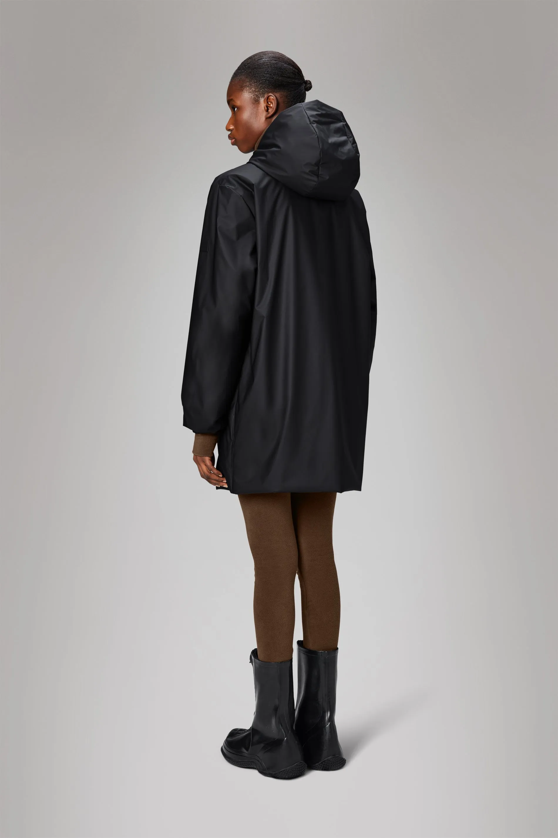Lohja Long Insulated Jacket - Black