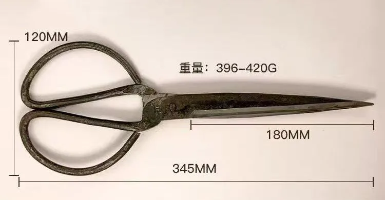 Longhua Scissors - Handmade Artist Specific Long Scissors - Ronghua Tool
