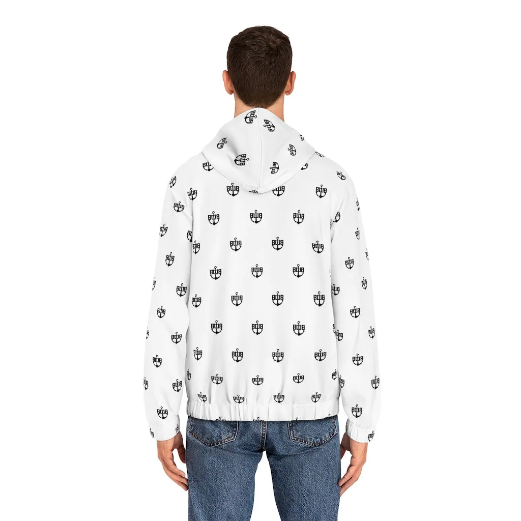 Men's Full-Zip Hoodie White