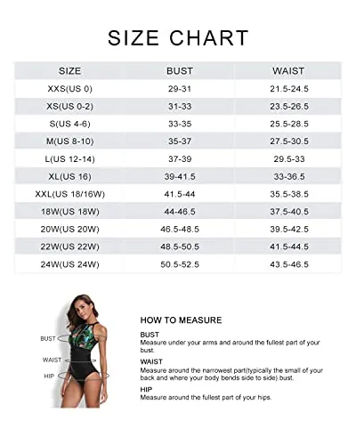 Modest Bathing Suit High Neck Tankini Top For Women-Black Dot